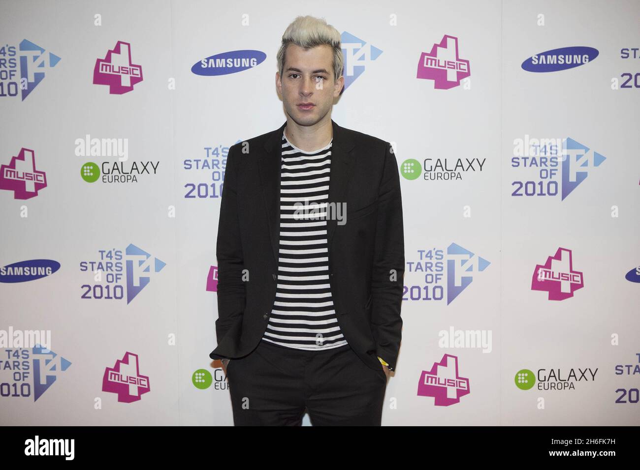 Mark Ronson at the T4'S Stars of 2010 , Earl's Court , London Stock Photo