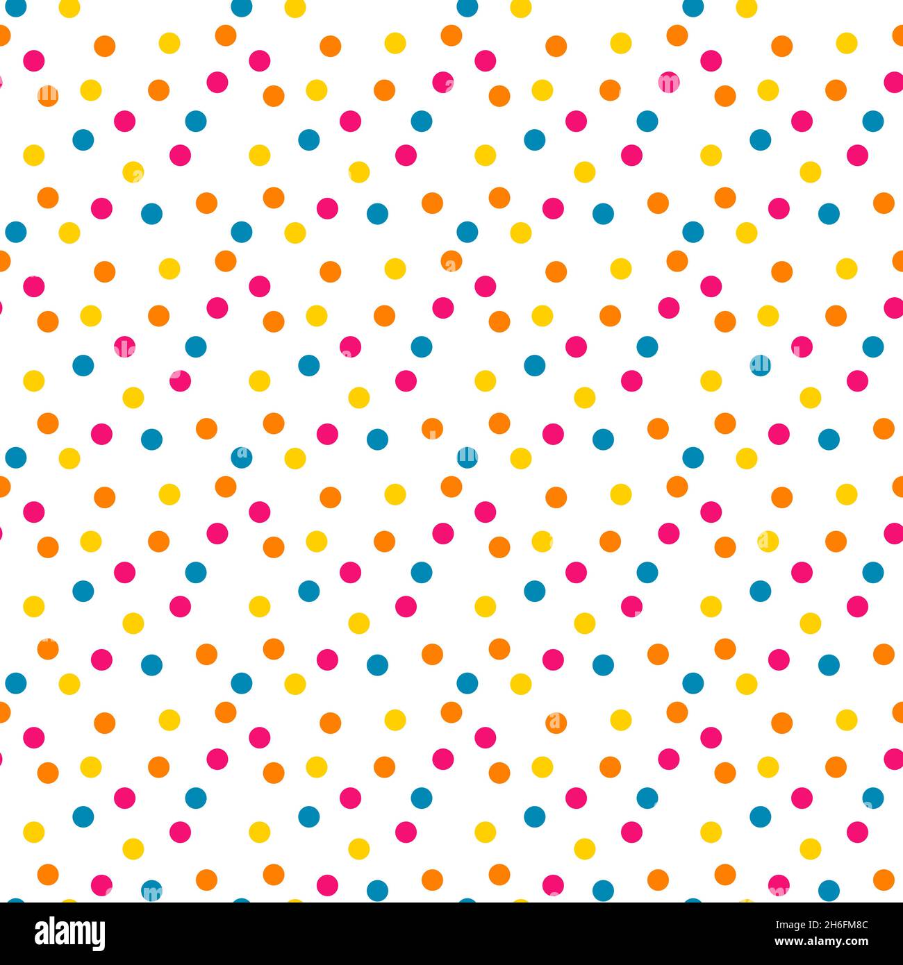 Seamless pattern with confetti. Colored sprinkles on white background ...