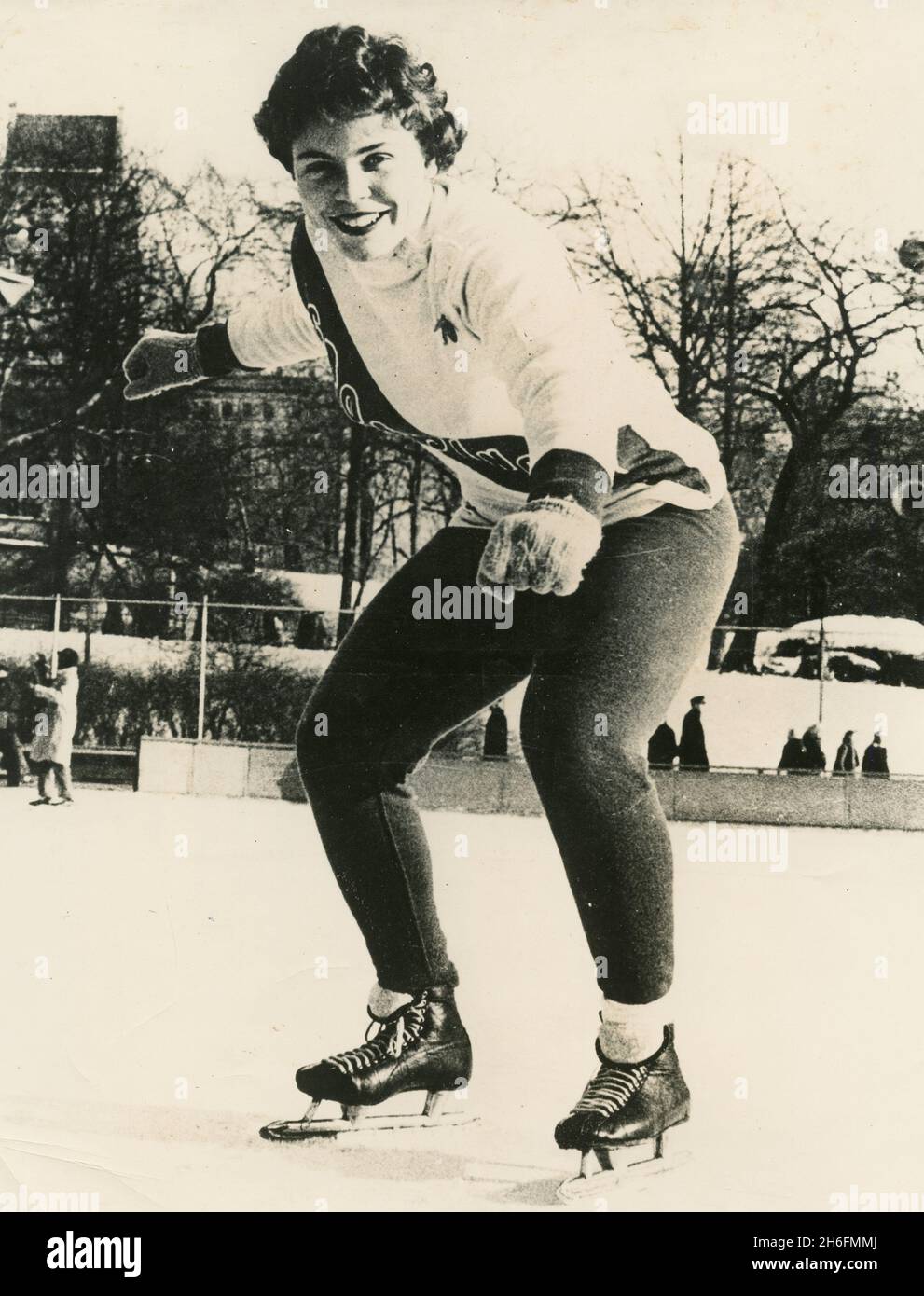 American speed skating athlete Kathleen Mulholland, winner of North