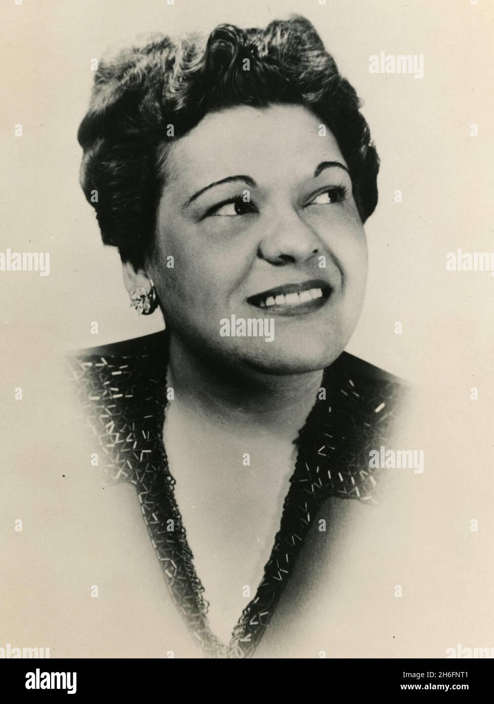 African-American philanthropist Dr. Zelma George, USA 1958 Stock Photo