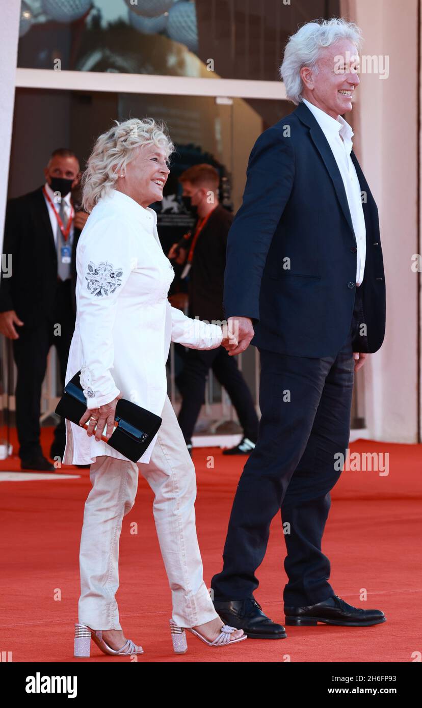 VENICE, ITALY - SEPTEMBER 05: Cinzia TH Torrini and Ralph Palka attends ...