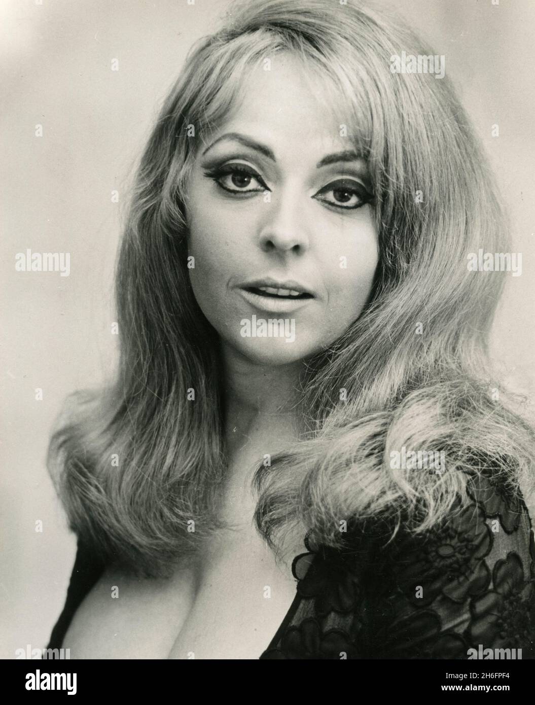 British film actess Alexandra Dane, UK 1970s Stock Photo - Alamy