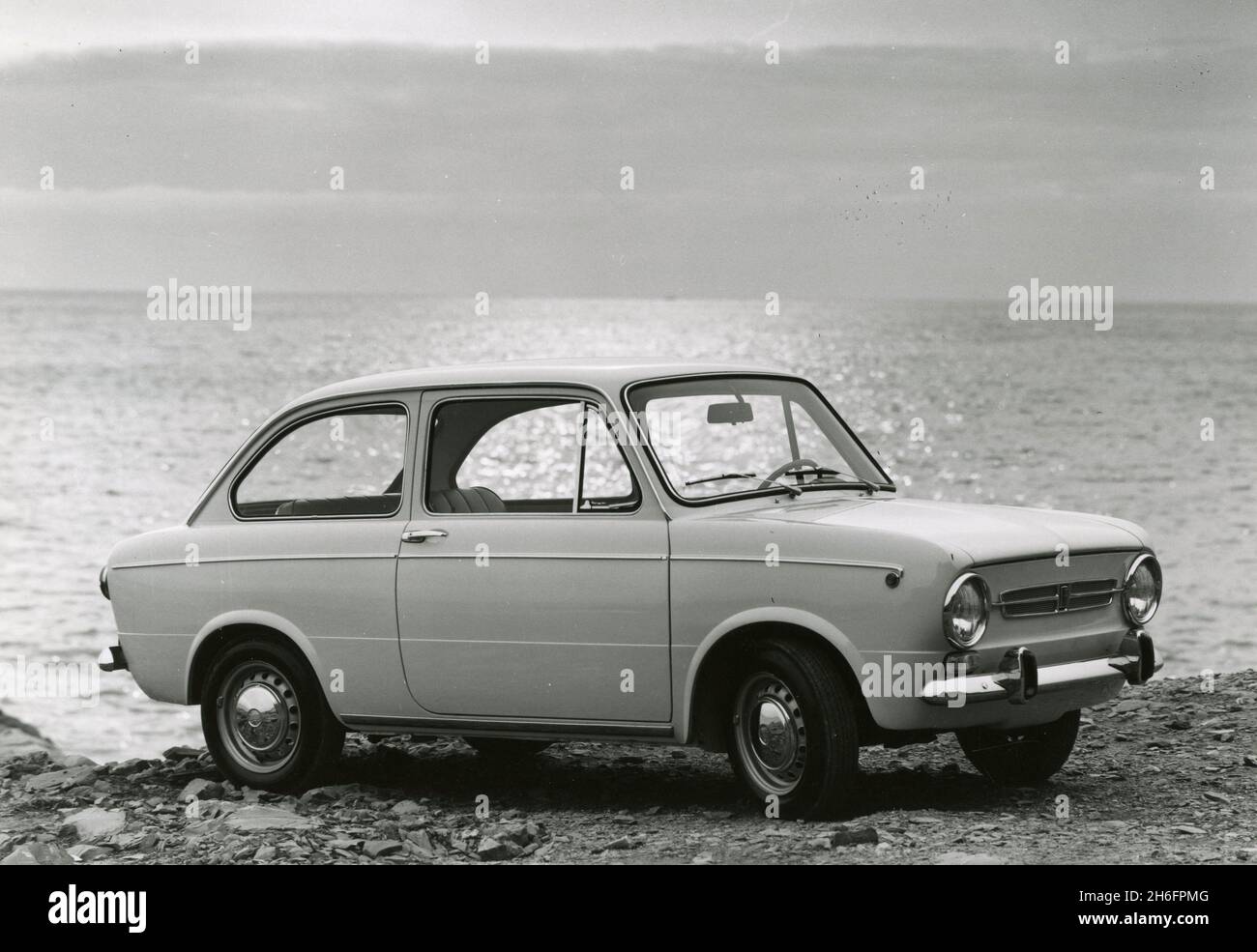 FIAT 850 Special car, Italy 1968 Stock Photo