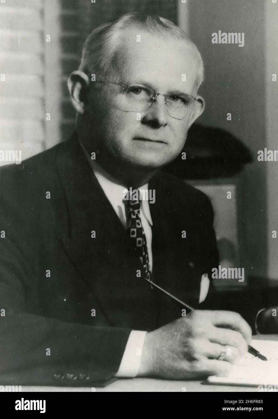 Victor R. Hanse, Assistant Attorney General, Antitrust Division, USA 1958 Stock Photo