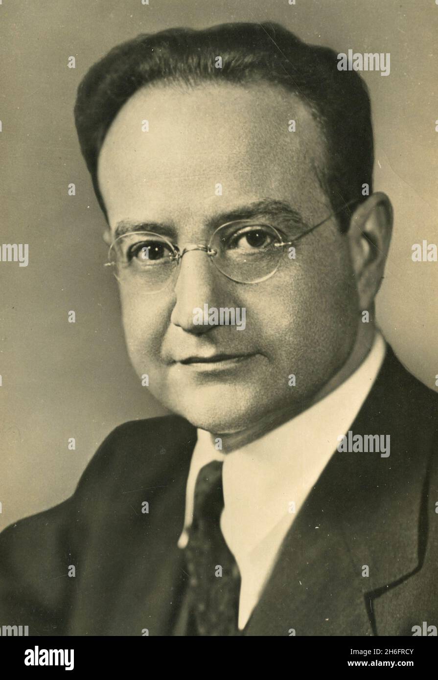 American lawyer and civil servant Benjamin V. Cohen, USA 1947 Stock Photo