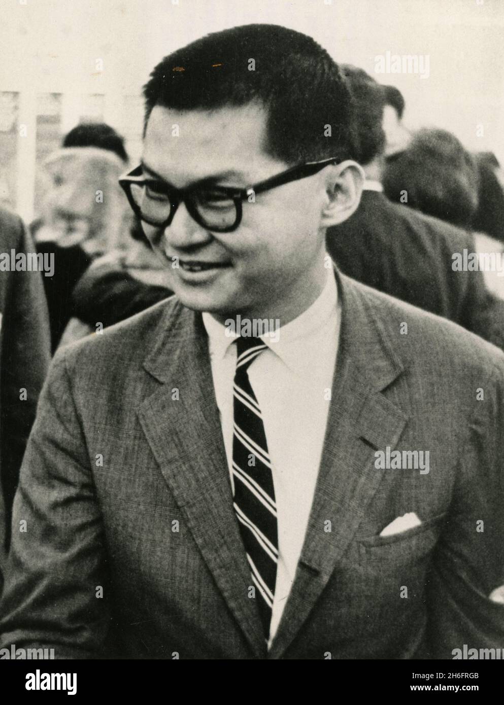Chinese-American Edmond J. Gong, the first Oriental to be elected a member of the Florida State Legislature, USA 1963 Stock Photo