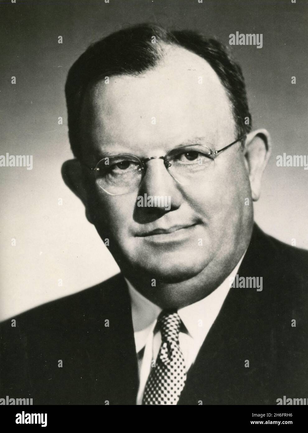 American Businessman And Politician Senator Homer Earl Capehart USA american-businessman-and-politician-senator-homer-earl-capehart-usa