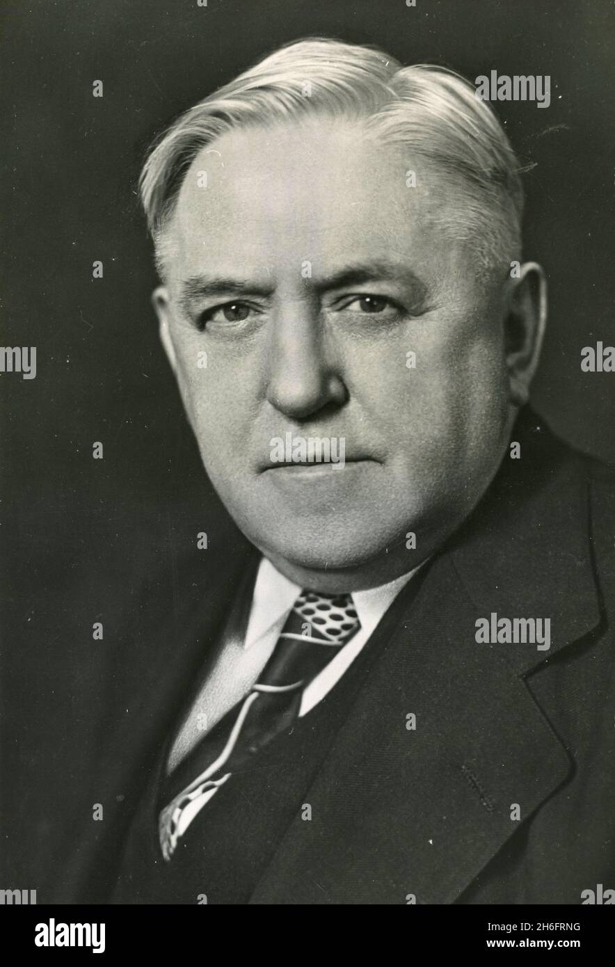 Allan S. Haywood, Executive Vice-president of the Congress of Industrial Organizations (CIO), USA 1952 Stock Photo