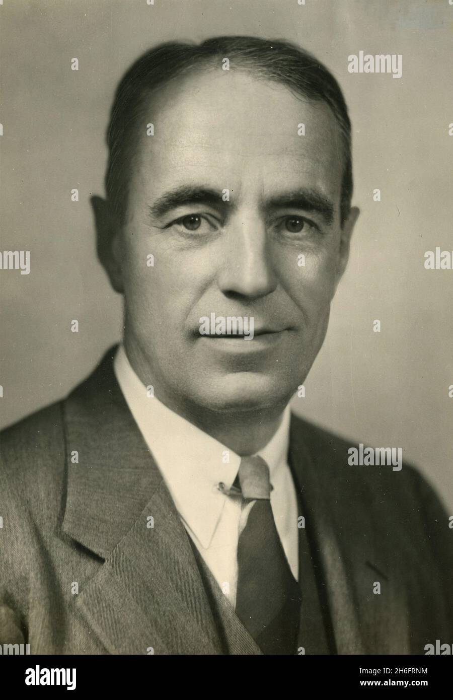 American businessman Thomas Dudley Cabot, Head of Office of Director Of International Security Affairs at US Department of State, USA 1951 Stock Photo
