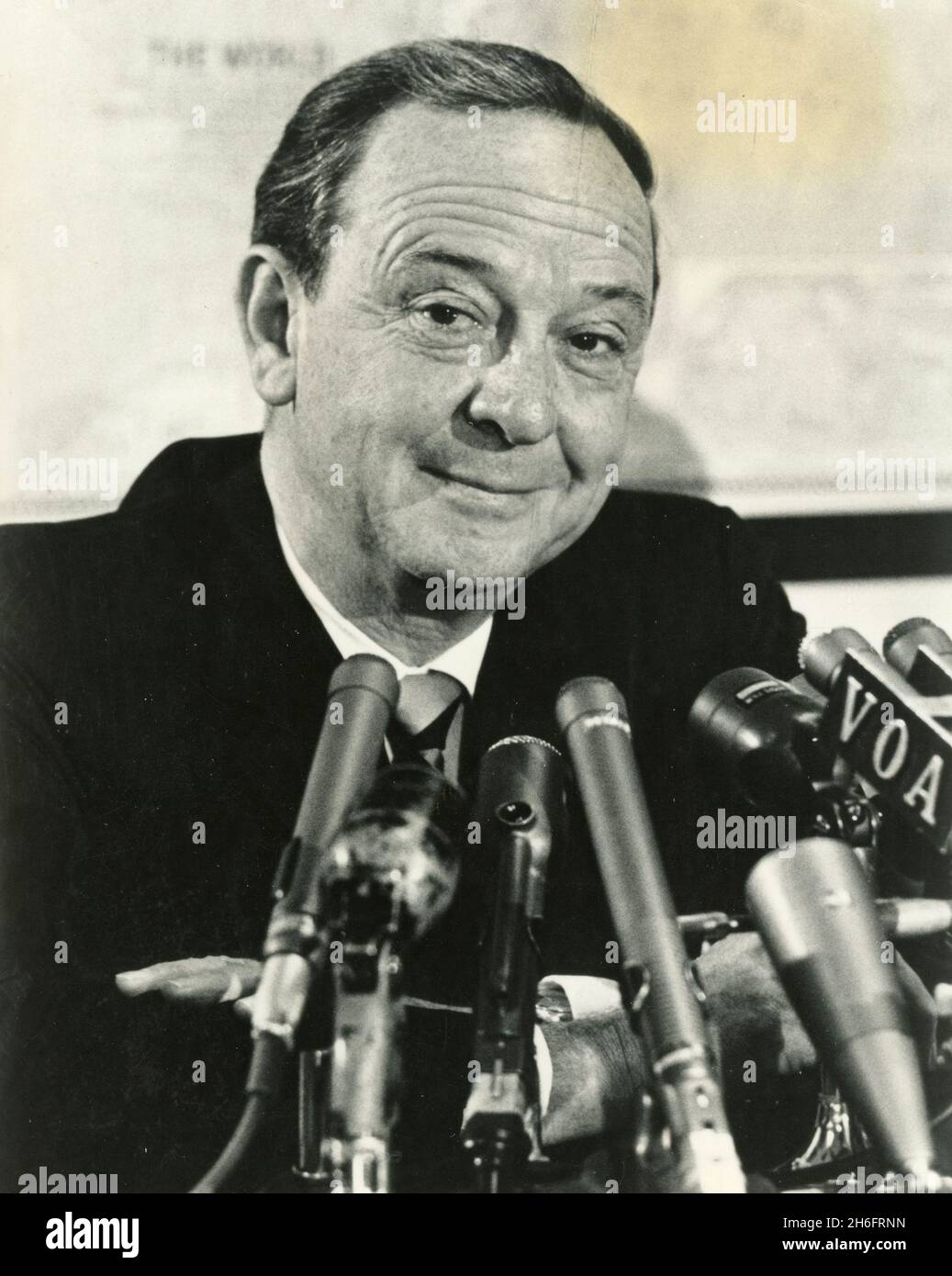 American radio and TV personality John Charles Daly, Head of Voice of