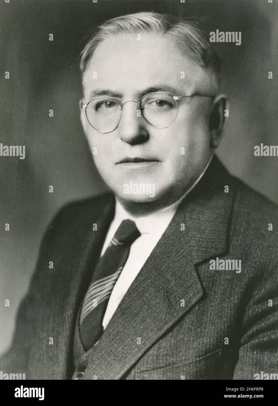 Allan S. Haywood, Executive Vice-president of the Congress of Industrial Organizations (CIO), USA 1949 Stock Photo