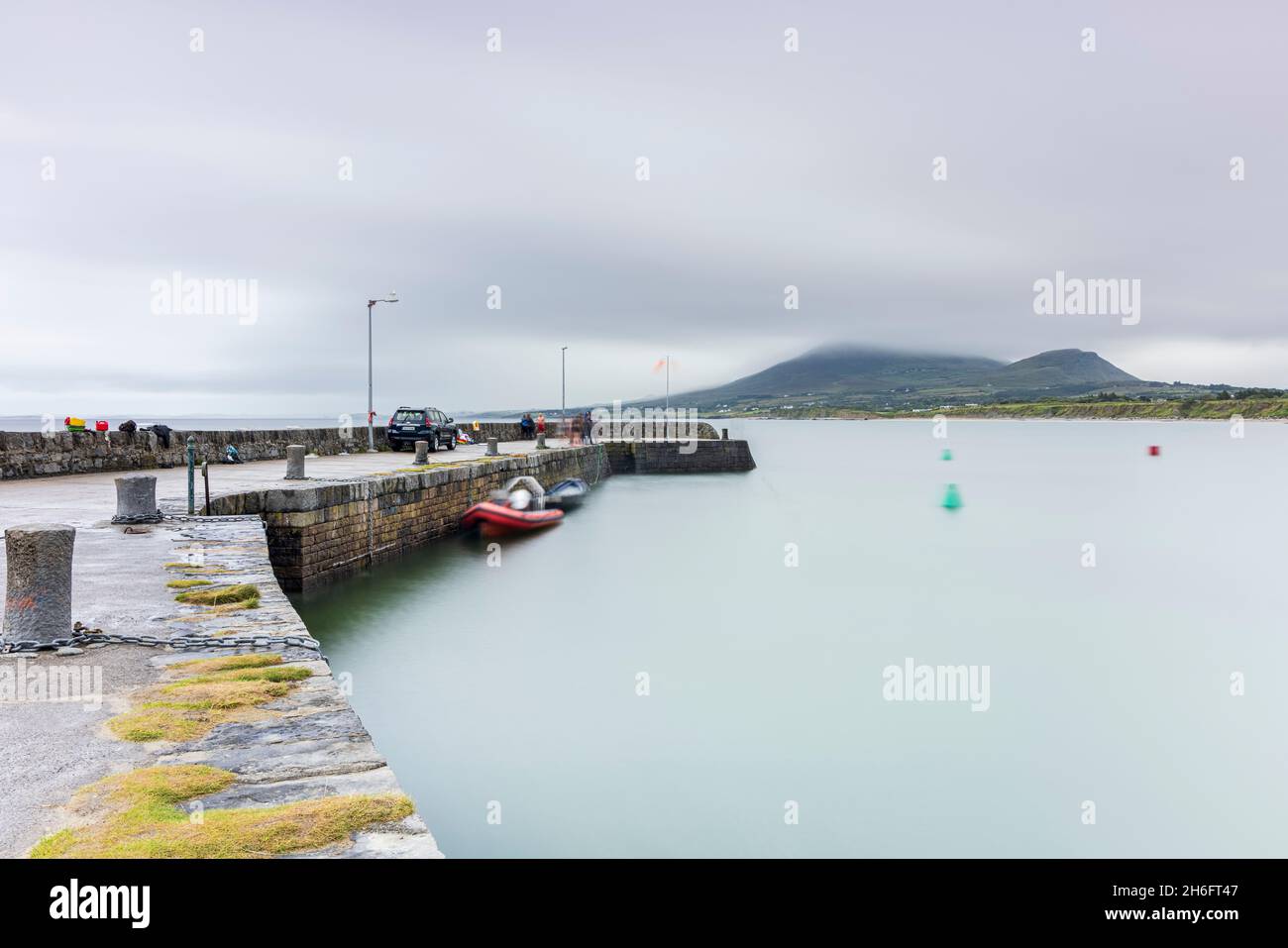 Pier at Old Head, Louisburgh, County Mayo, Ireland Stock Photo Alamy