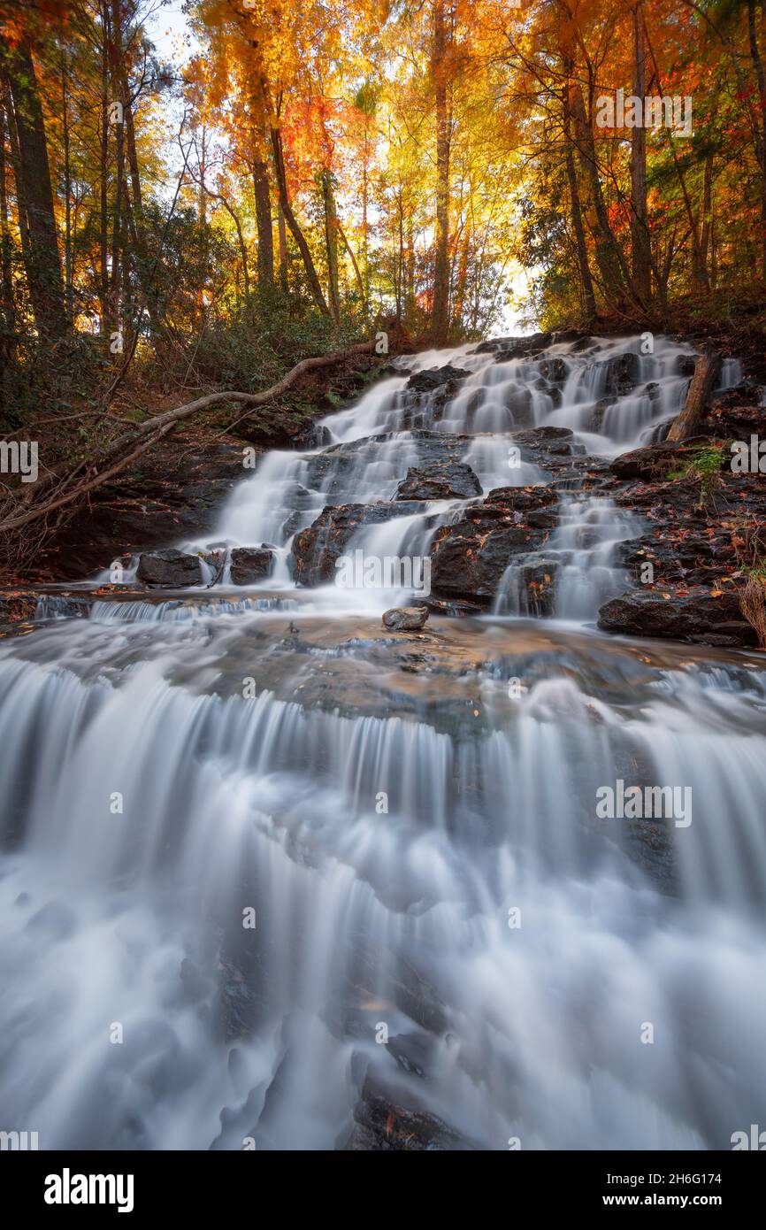 Autumn waterfall scene hires stock photography and images Alamy