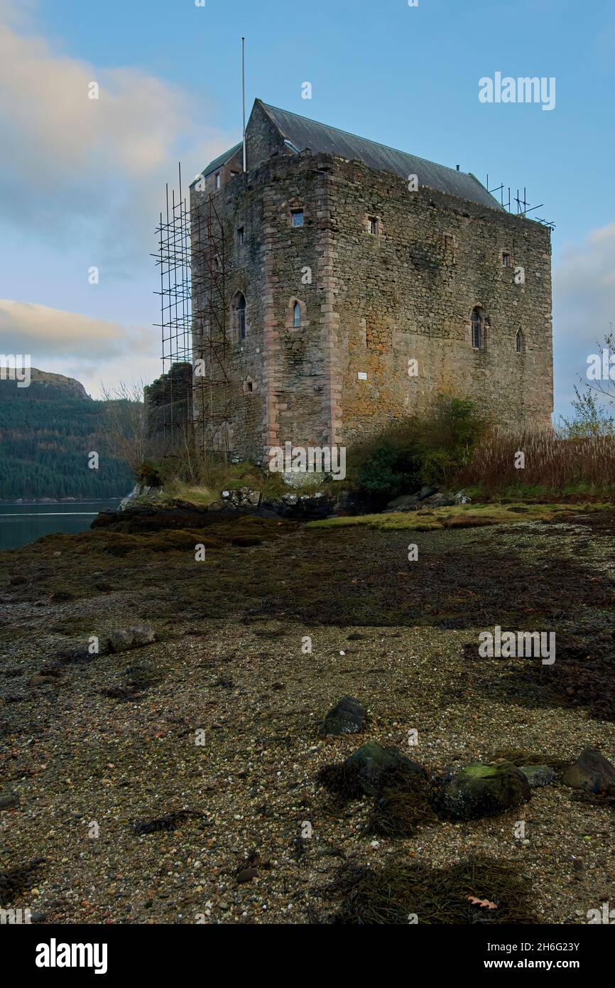 Carrick Castle on Loch Goil, Argyll, Scotland, UK Stock Photo Alamy