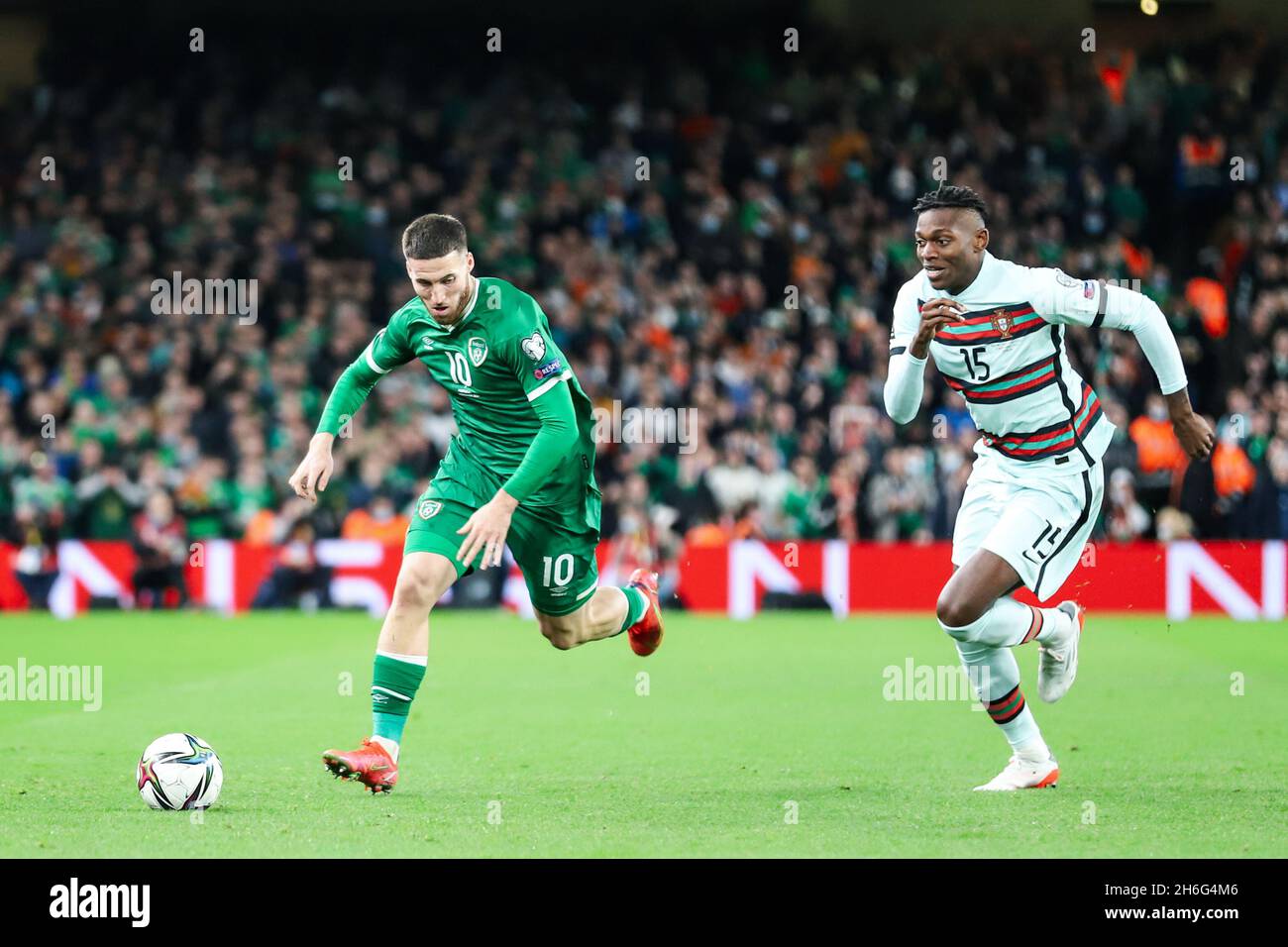 November 11th, 2021, Aviva Stadium, Dublin, Ireland 2022 FIFA World Cup