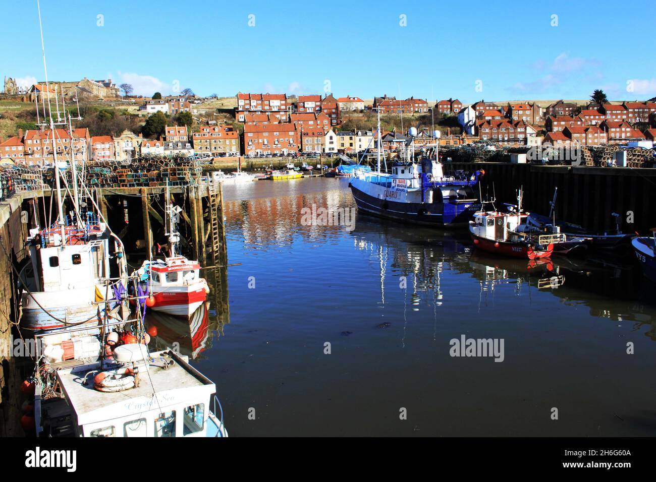 Whitby Marina - England Stock Photo - Alamy