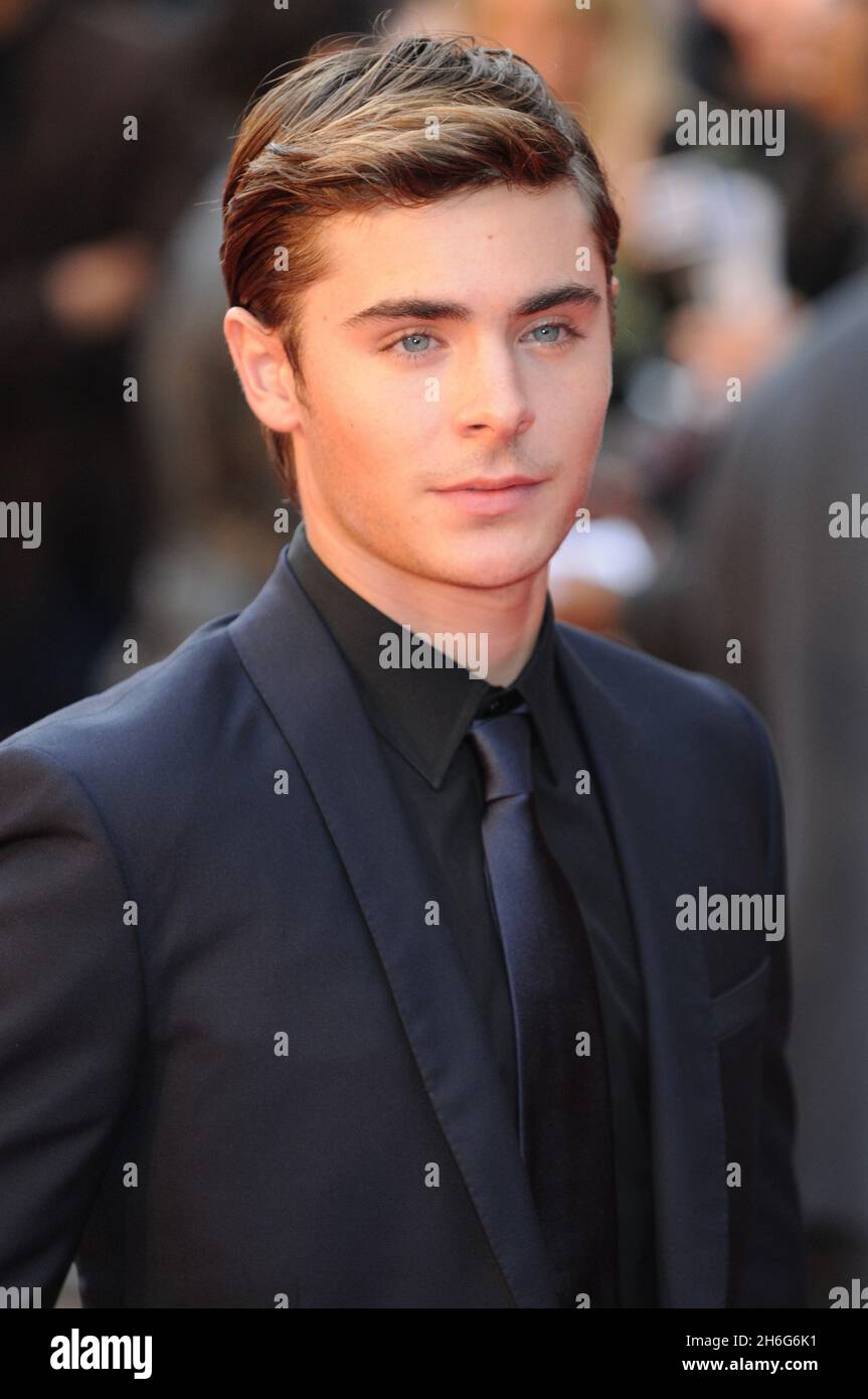 Zac Efron, UK Premiere 'High School Musical 3', Empire Leicester Square, London. UK Stock Photo