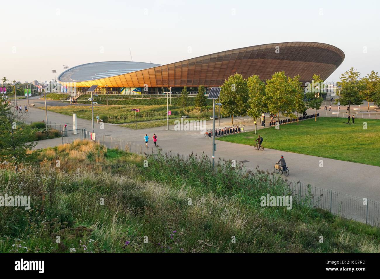 Lee Valley VeloPark at Queen Elizabeth Olympic Park, London England United Kingdom UK Stock Photo