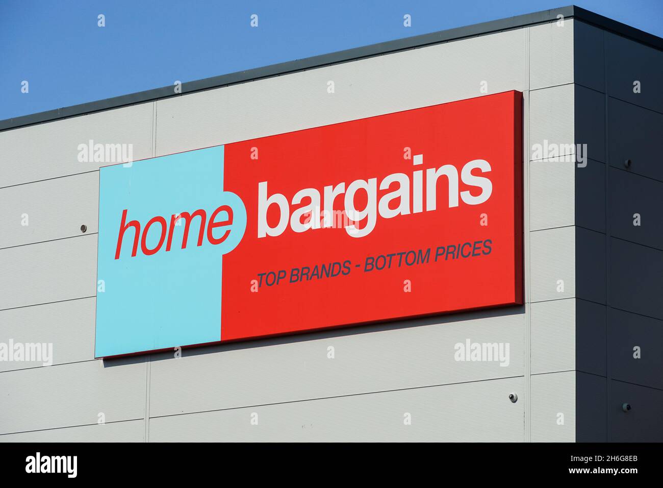 The Home Bargains store, London England United Kingdom UK Stock Photo