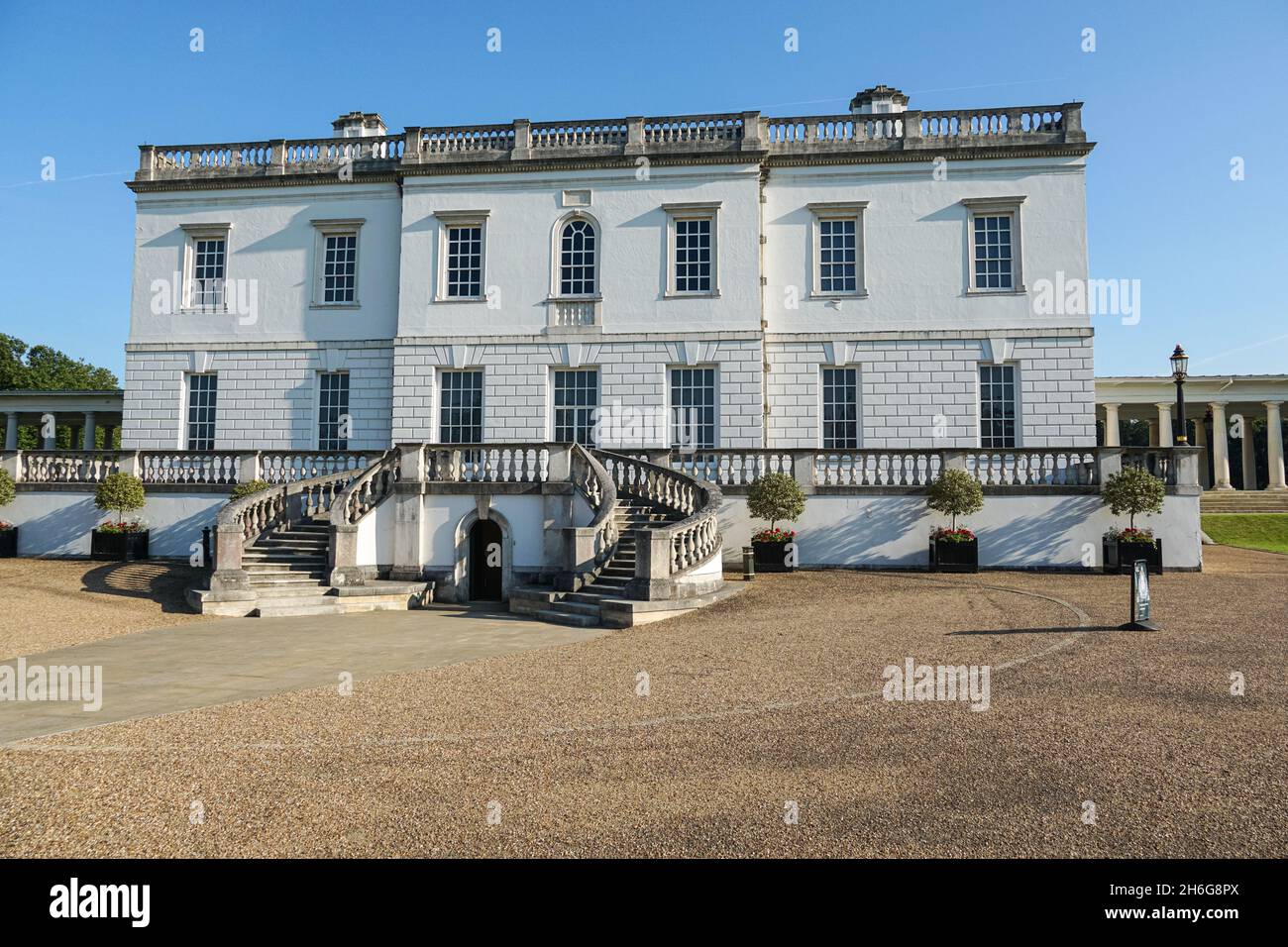 Queen's House, former royal residence in Greenwich, London, England, United Kingdom, UK Stock