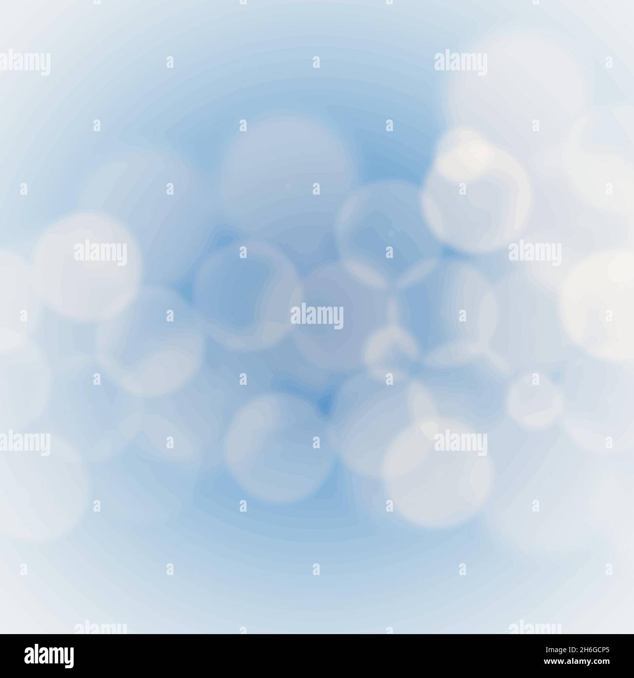 illustration of abstract blur bokeh light effect with blue background ...