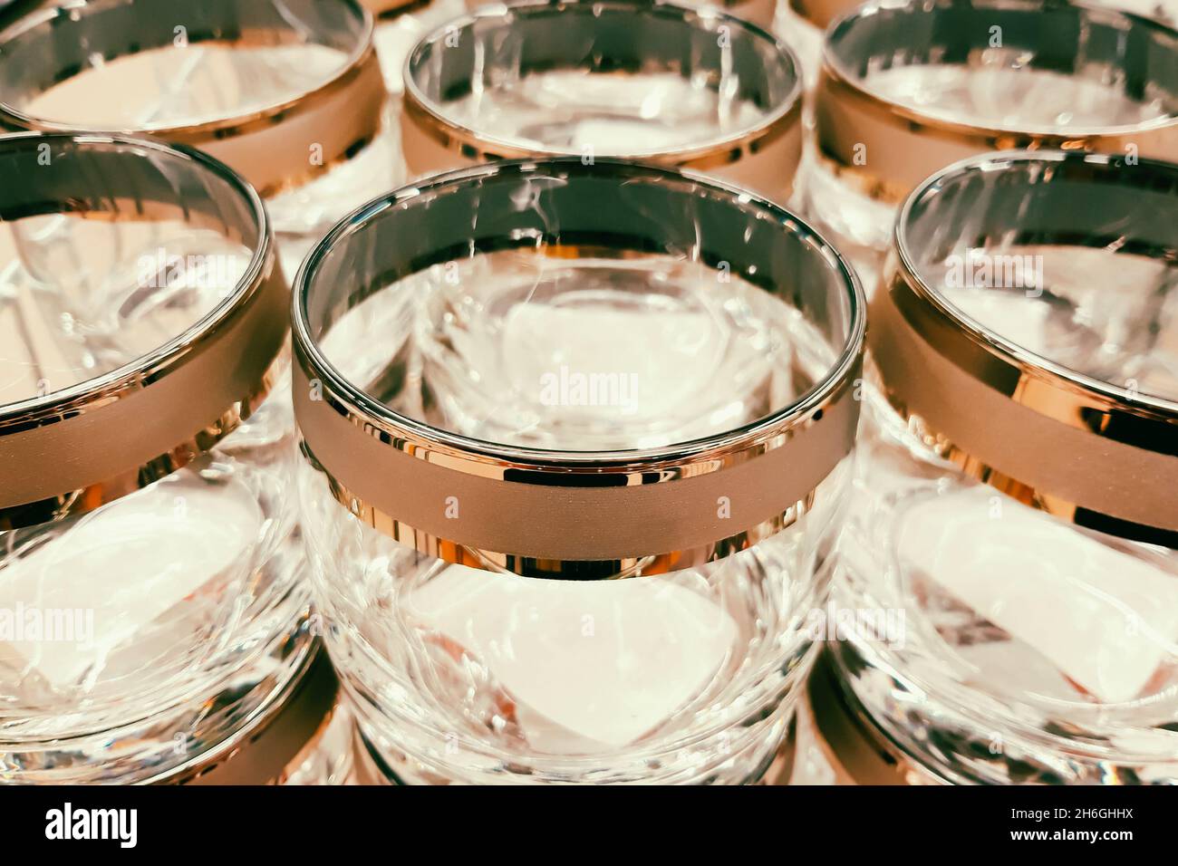 Decorative Glass Rims Glass rims hi-res stock photography and images - Alamy