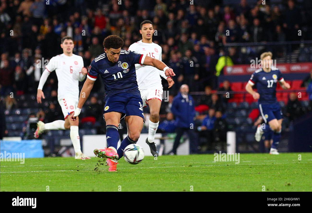 15th November 2021; Hampden Park, Glasgow, Scotland, FIFA World Cup