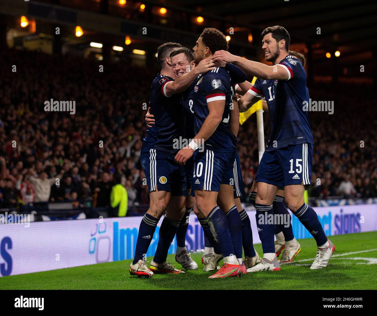 15th November 2021; Hampden Park, Glasgow, Scotland, FIFA World Cup