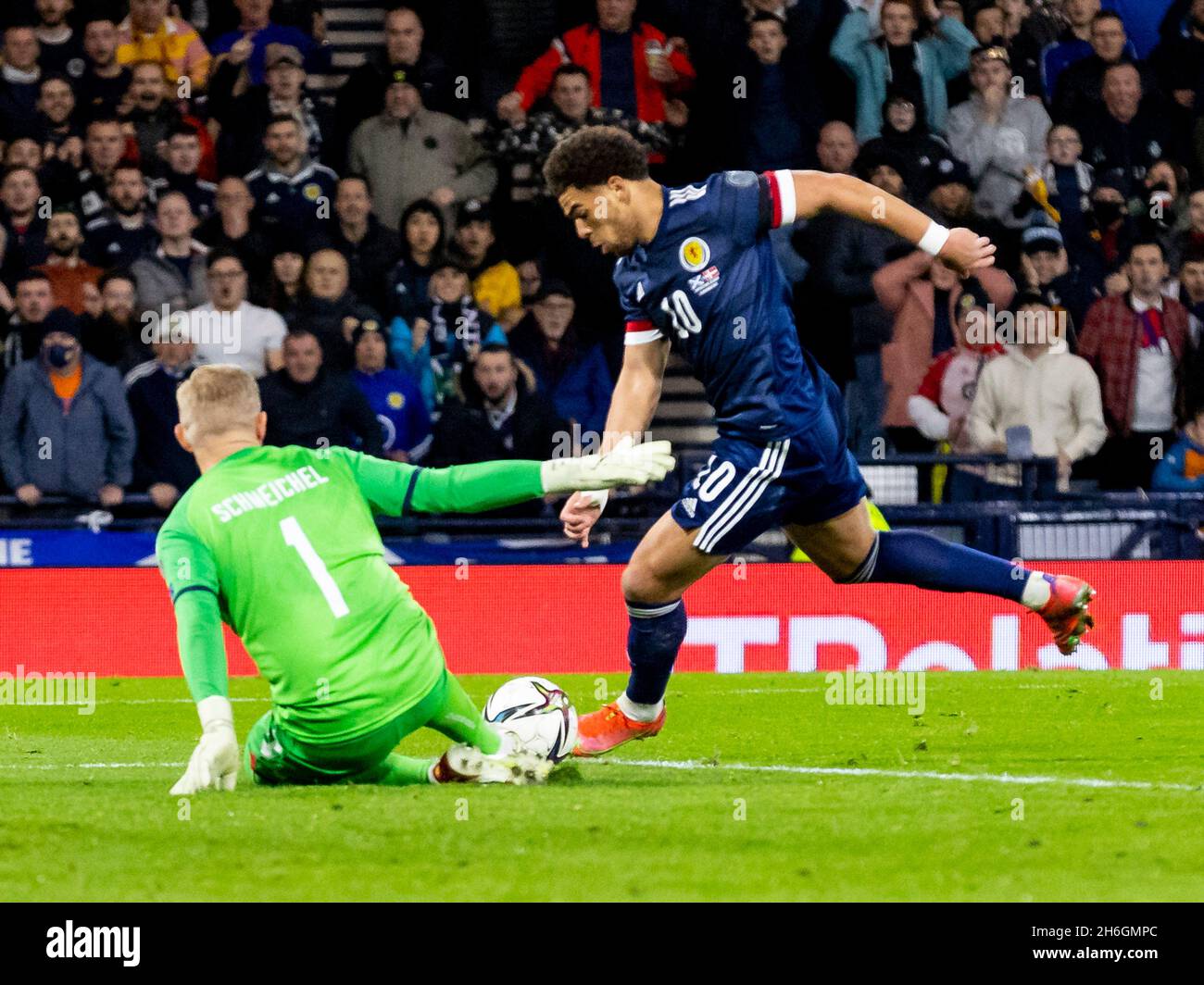15th November 2021; Hampden Park, Glasgow, Scotland, FIFA World Cup