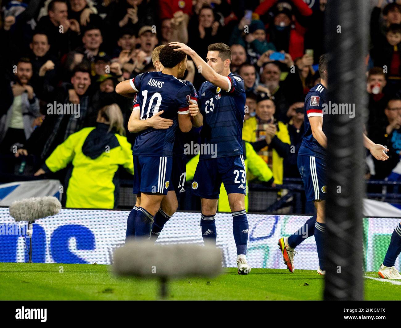 15th November 2021; Hampden Park, Glasgow, Scotland, FIFA World Cup