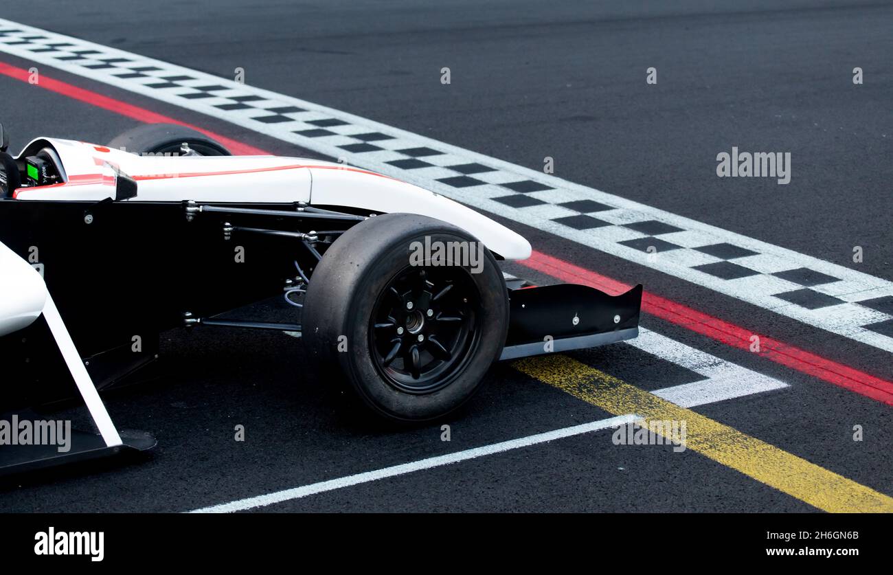 Auto Race Start Photos