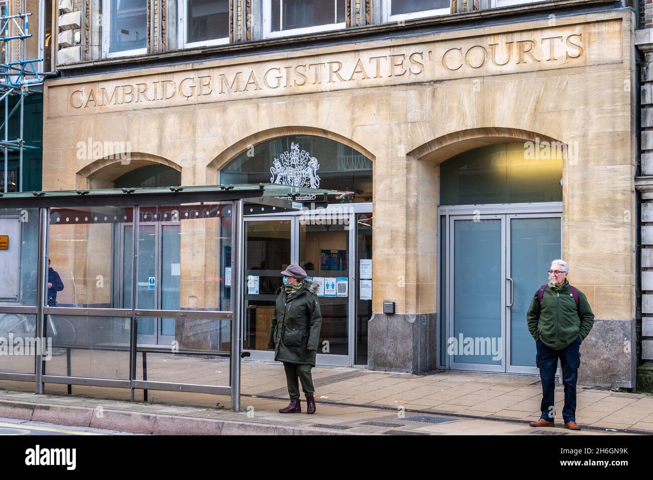 Cambridge Magisrates' Courts. Stock Photo