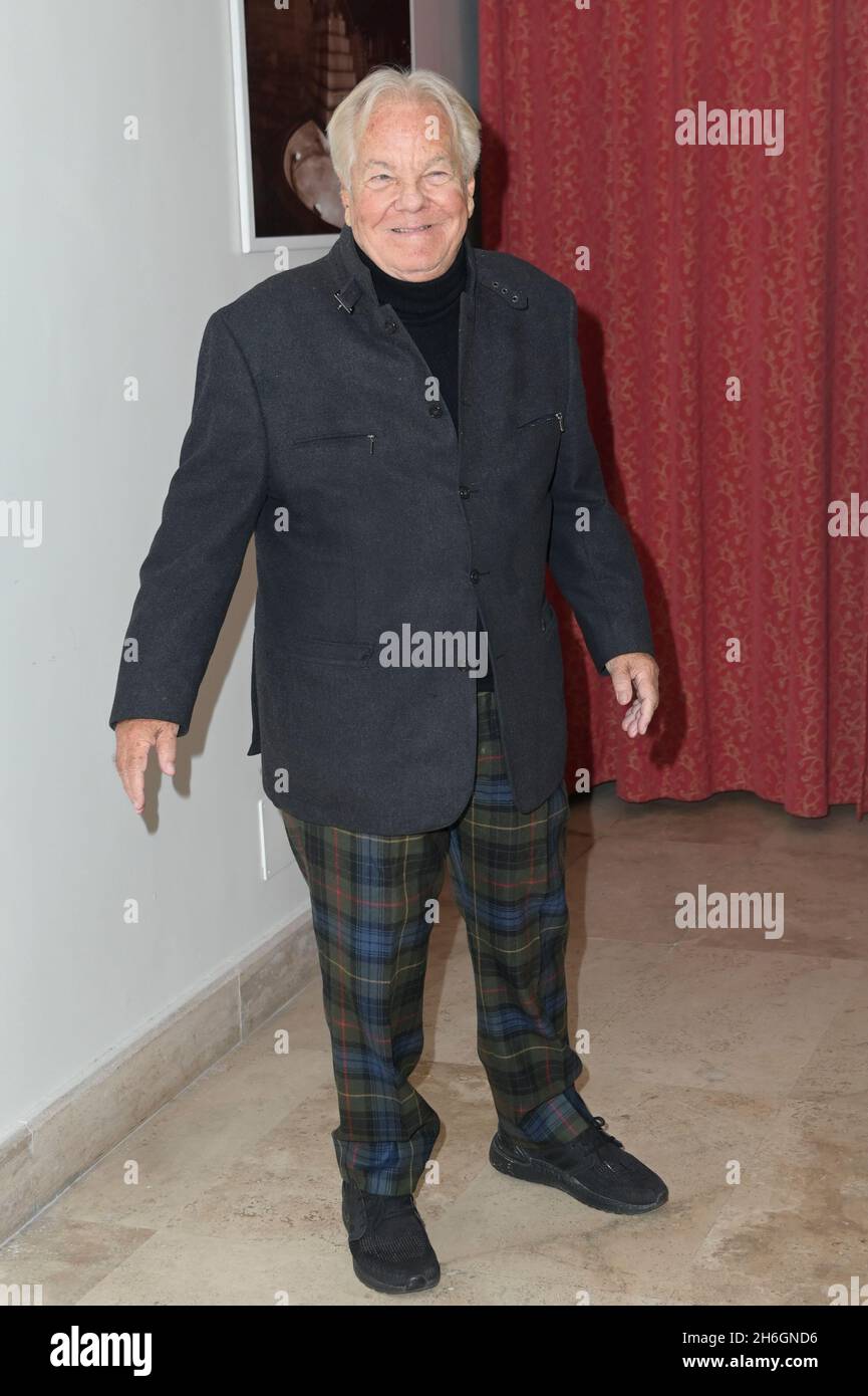 Rome, Italy. 15th Nov, 2021. Massimo Gargia attends the presentation of the documentary on the life of Massimo Gargia entitled Jet set la dolce vita di Massimo. Credit: SOPA Images Limited/Alamy Live News Stock Photo