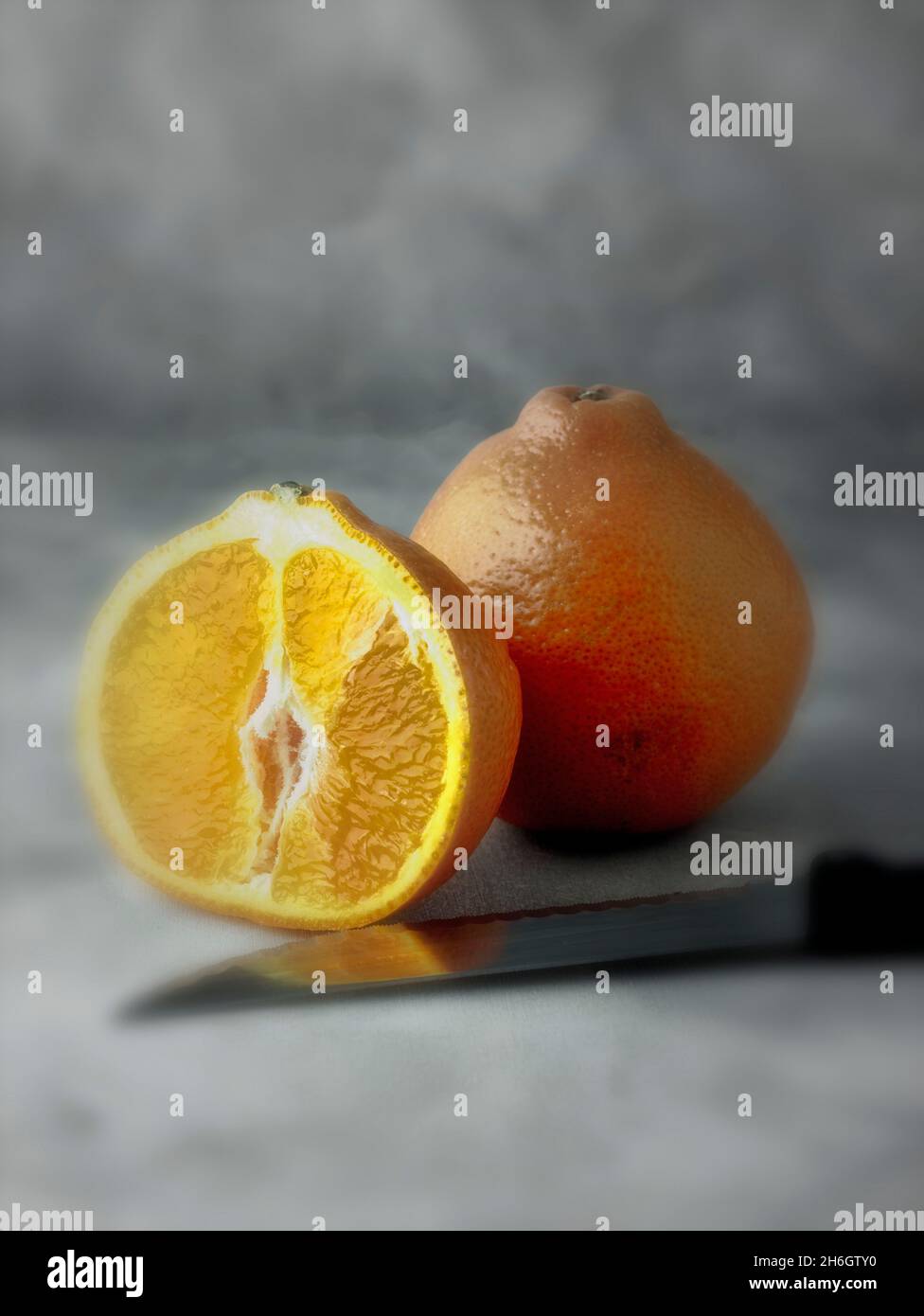Super juicy Tangelo (Mineola Fruit) food stilllife representation