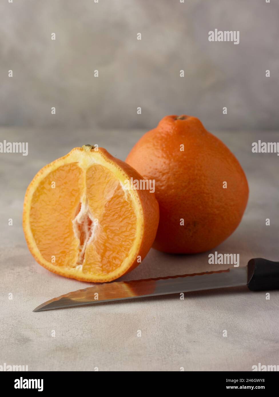 Super juicy Tangelo (Mineola Fruit) food stilllife representation