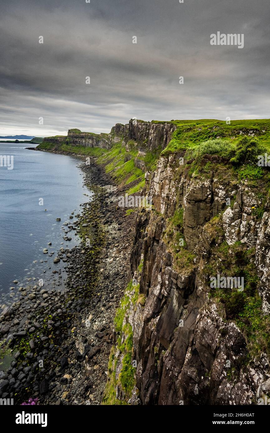 Mealt falls and Kilt Rock , Isle of Skye Stock Photo - Alamy