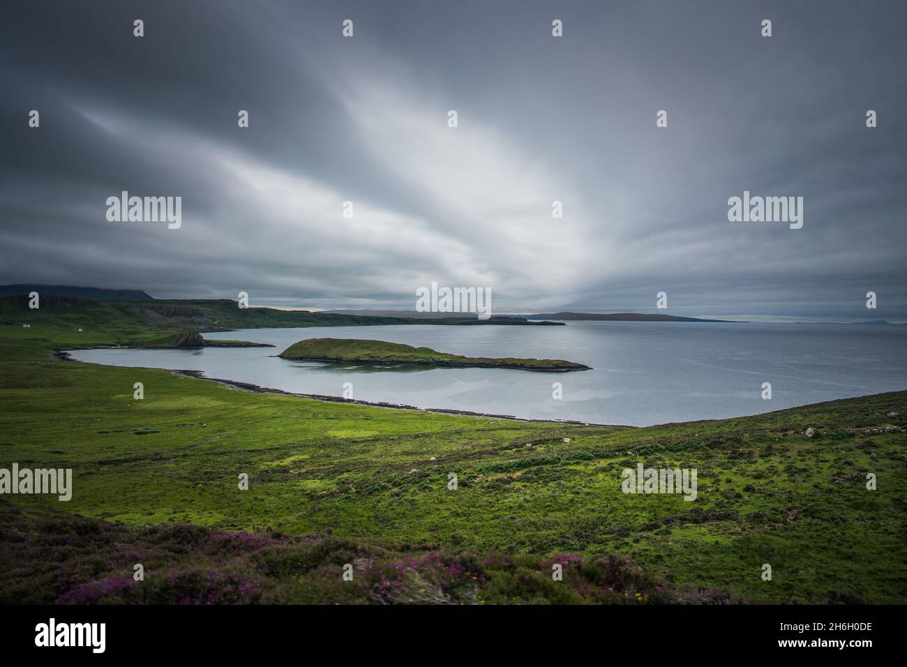 Rubha Hunish, Isle of Skye Stock Photo