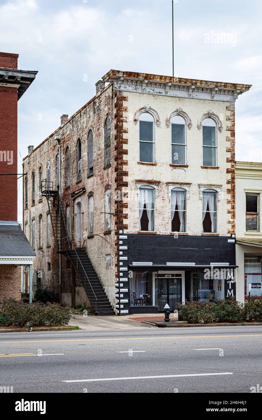 Selma, Alabama, USA Jan. 26, 2021 Old building in the historic