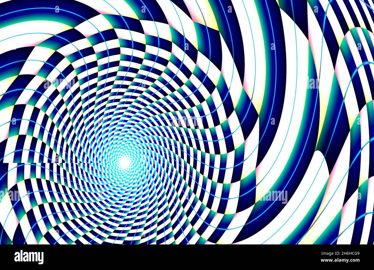 3D render abstract generative art  background with colorful polygonal elements Stock Photo