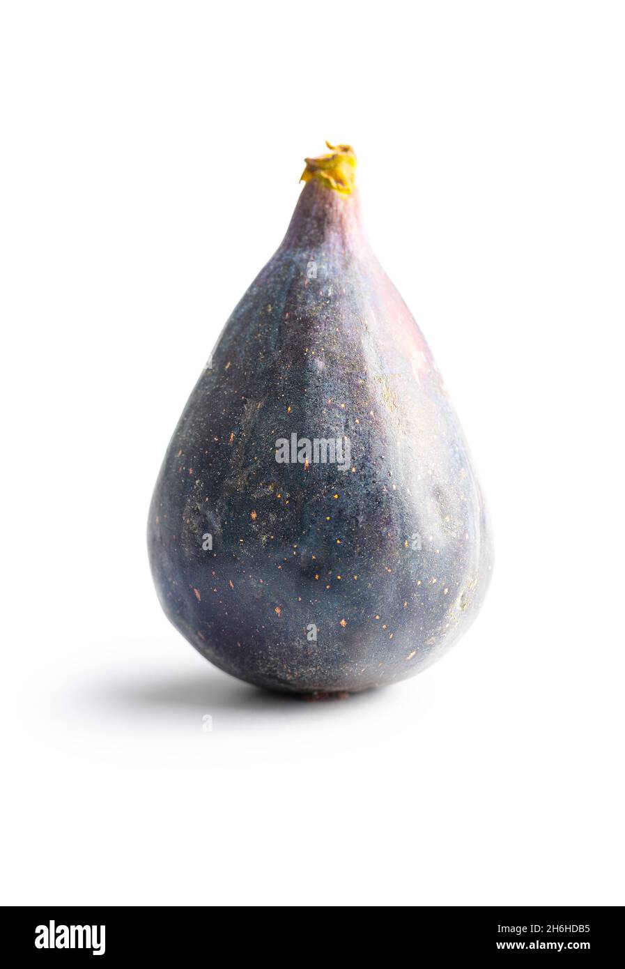 Fresh ripe figs isolated on white background. Stock Photo