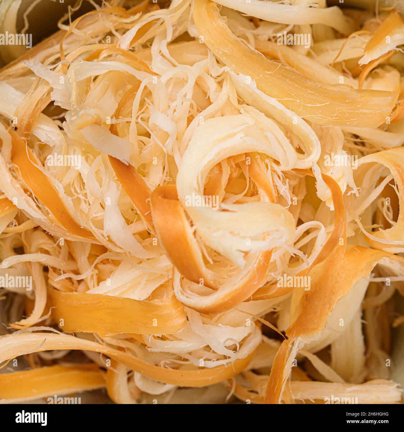 Smoked brined string cheese chechil texture Stock Photo Alamy