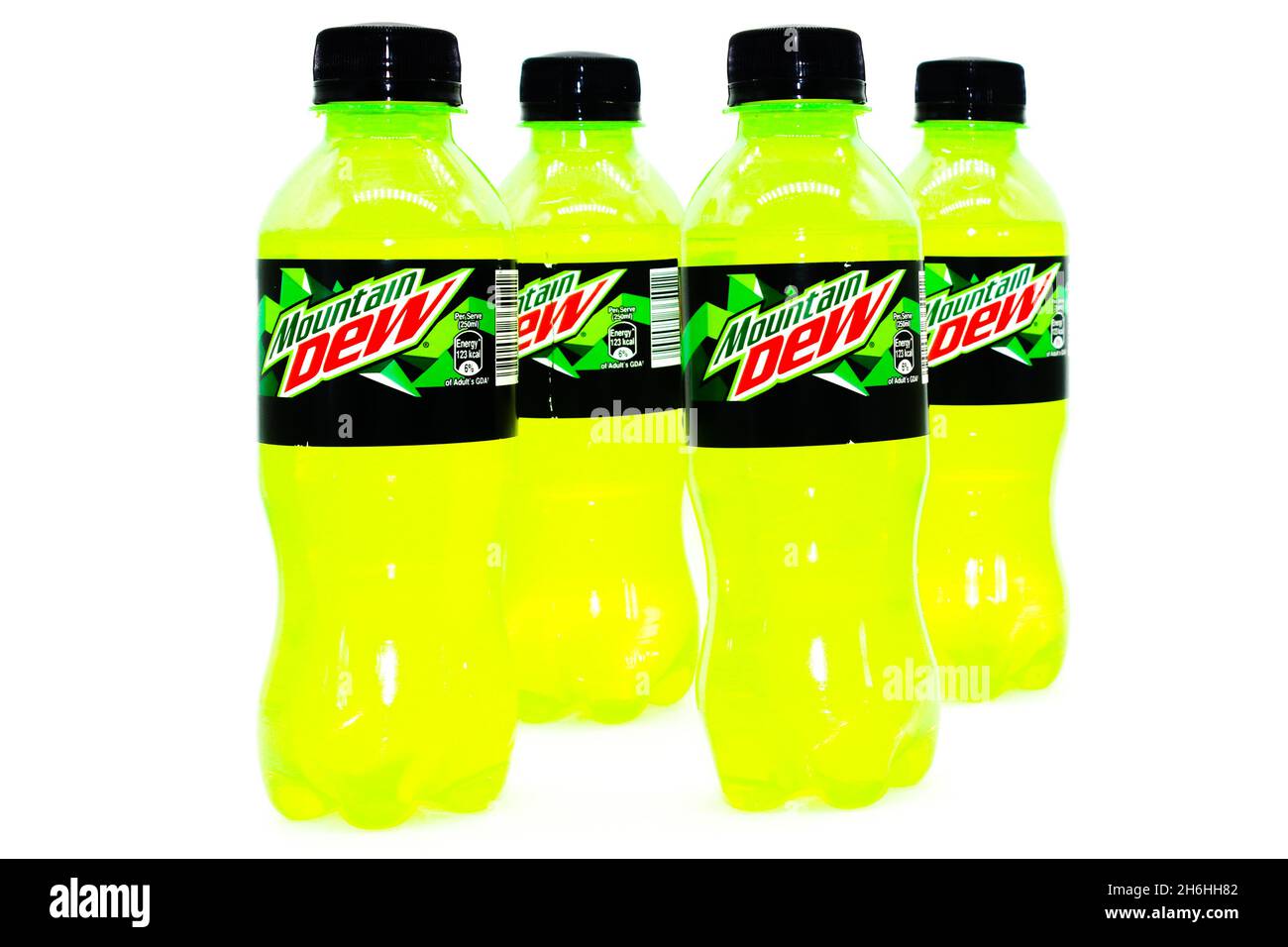 Noida , Utter pardesh , India - october 17 2021 , Cold drink , Cold drink bottles on white background with selective focus in noida october 17 2021 Stock Photo