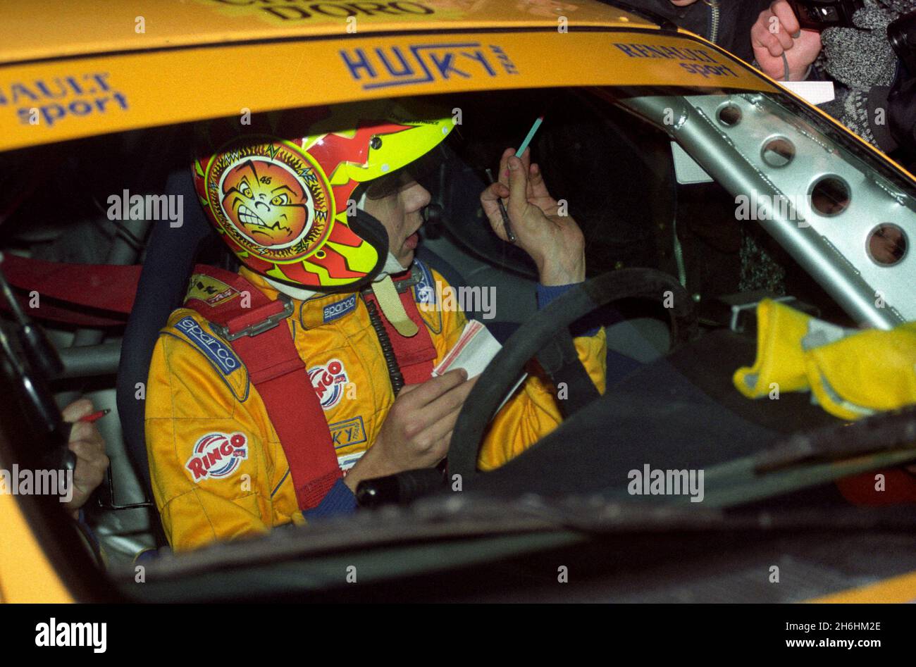 Milan, Italy. 15th Nov, 2000. Monza, 1990s archive In the photo: Valentino  Rossi takes part in the Monza Rally, November 1997 © fotostore Credit:  Independent Photo Agency/Alamy Live News Stock Photo - Alamy