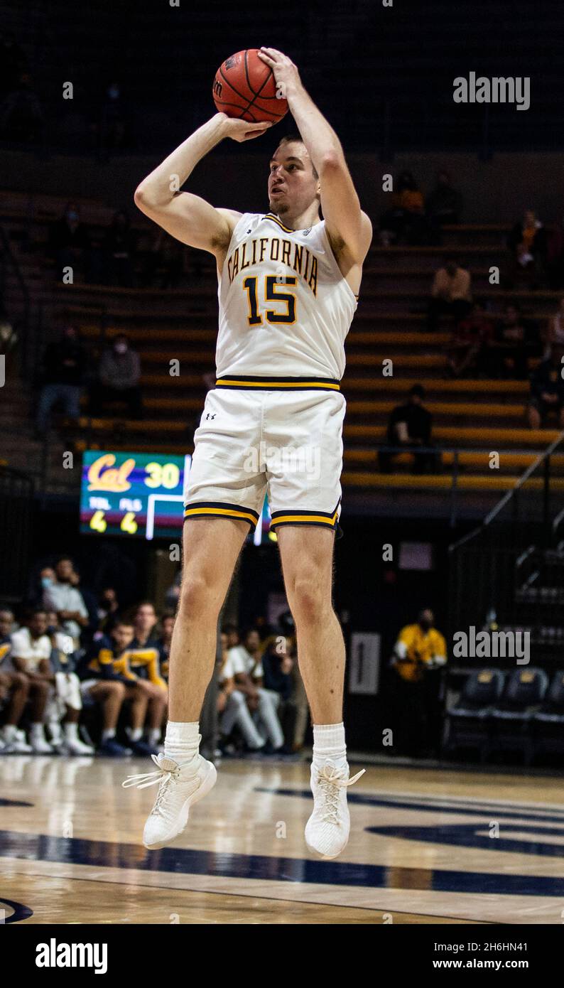 November 15 2021 Berkeley, CA U.S.A. California forward Grant