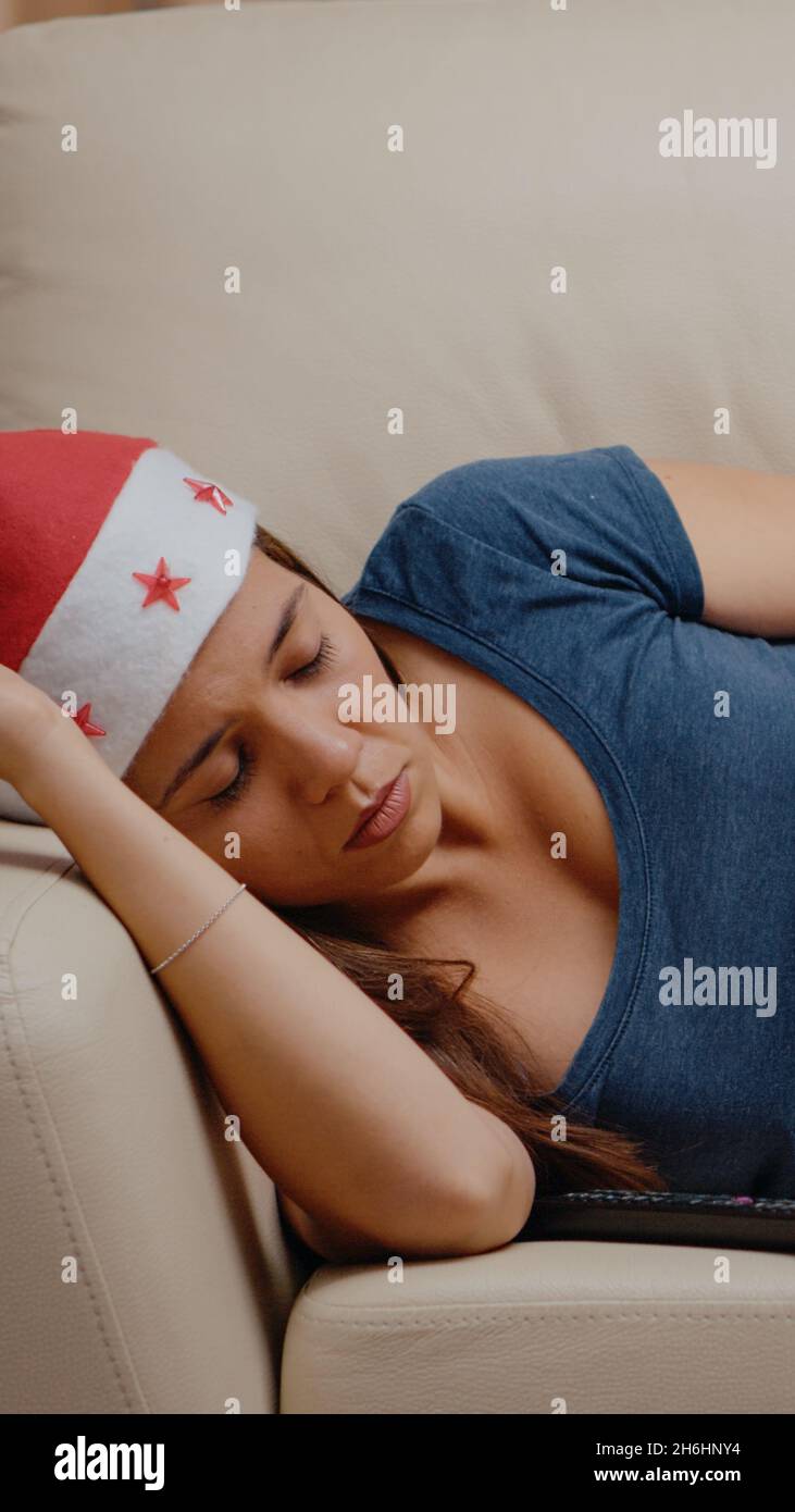 Falling asleep watching tv hi-res stock photography and images - Page 2 -  Alamy