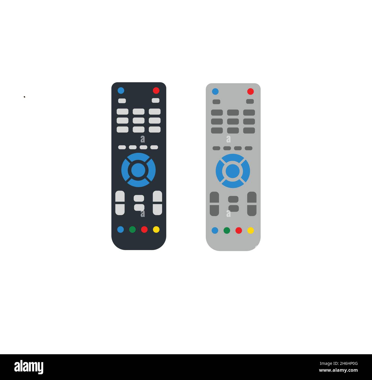TV Remote Control in Black and White Design, Remote control for audio