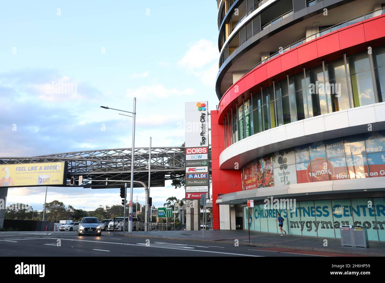 Top Ryde City Shopping centre in Ryde, NSW Stock Photo - Alamy
