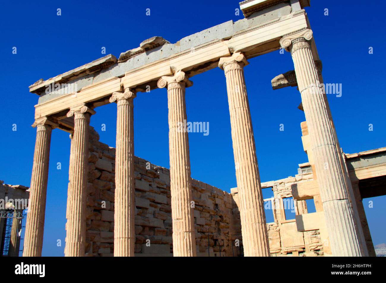 Parthenon Archaeological Site, Acropolis Ancient Ruins, Athens, Greece ...