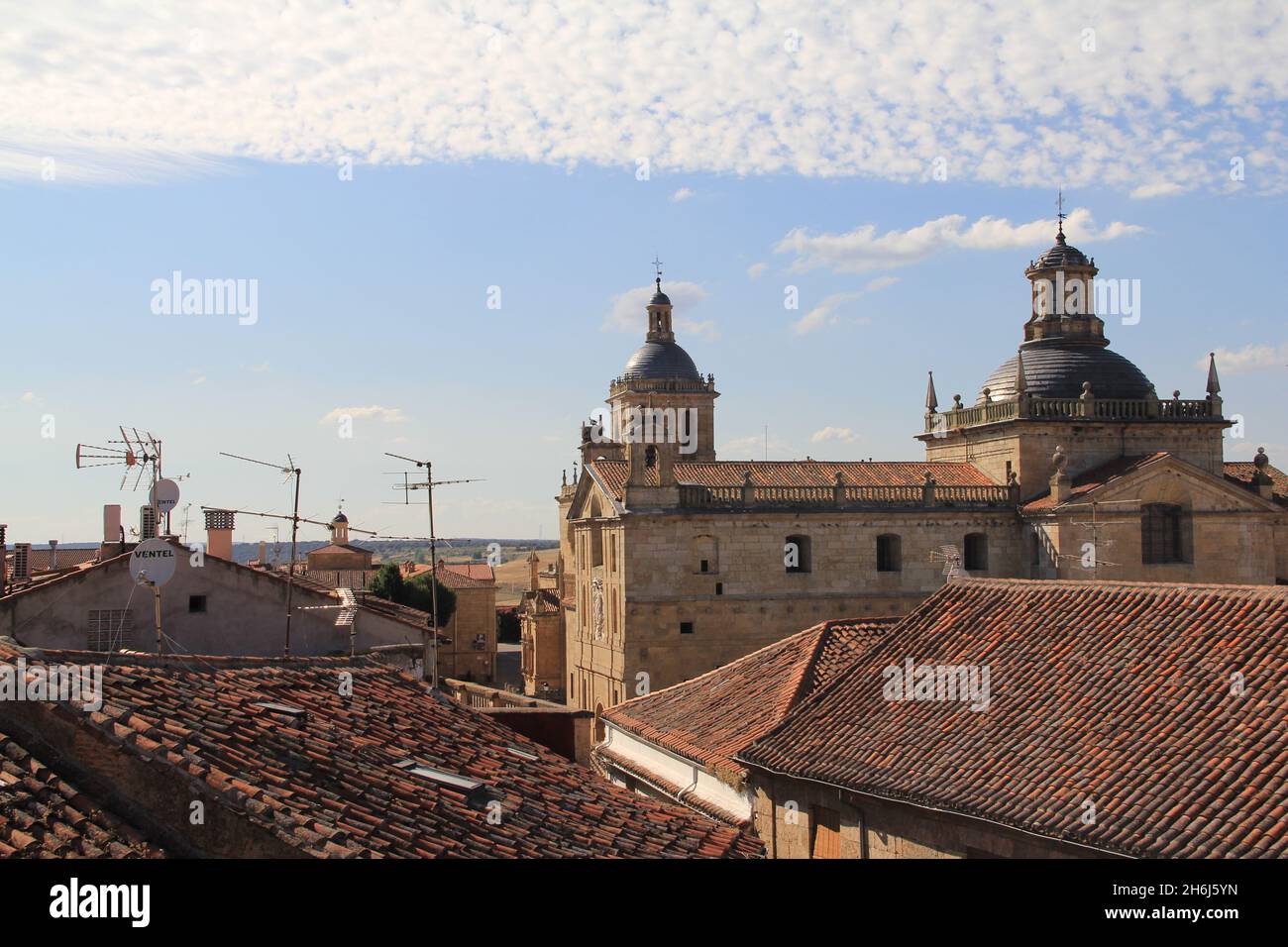 Vistas y calles de Ciudad Rodrigo. Stock Photo