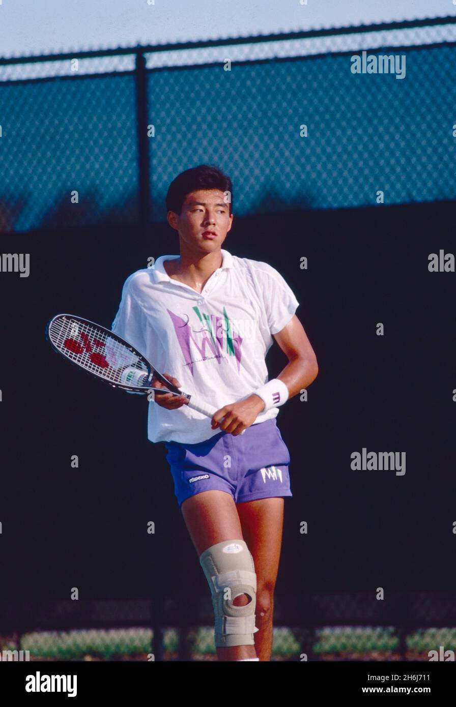 Japanese tennis player Shuzo Matsuoka, 1990s Stock Photo - Alamy